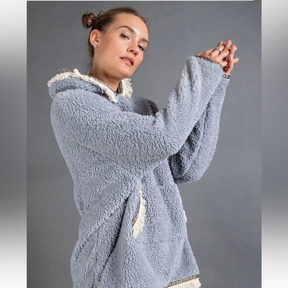 Easel Women’s Pullover Fleece Sweatshirt Size Small - Picture 3 of 9